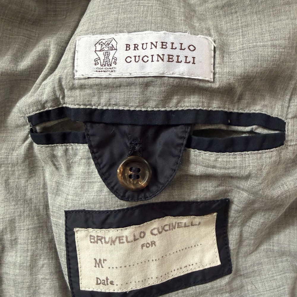 Authentic Brunello Cucinelli hooded technical jacket made in Italy. - Picture 5 of 14